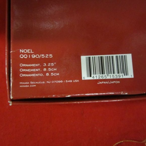 VTG SET OF 3 CRYSTAL ORNAMENTS 80-90'S ERA - Picture 10 of 10